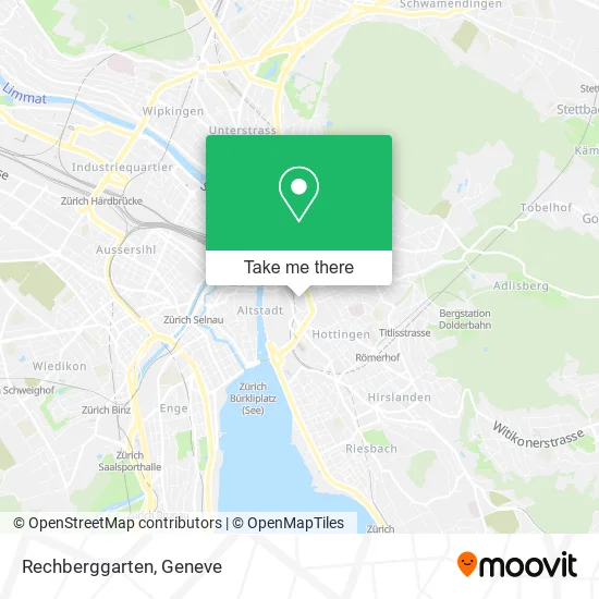 Rechberggarten map