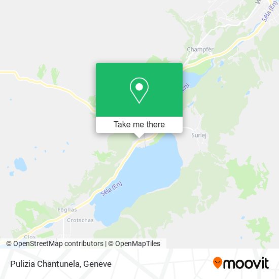 Pulizia Chantunela map