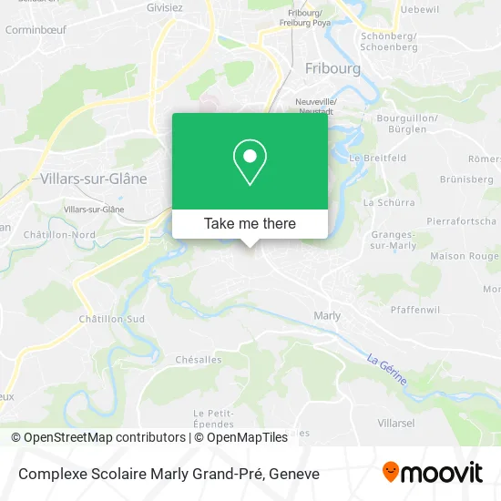 Complexe Scolaire Marly Grand-Pré map