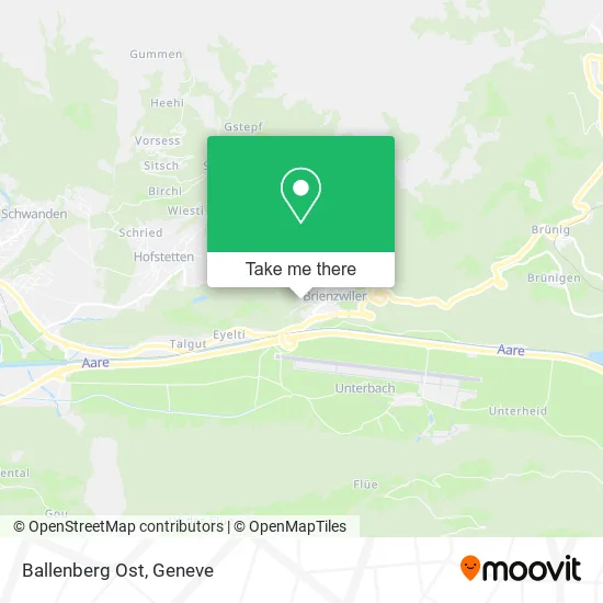 Ballenberg Ost map