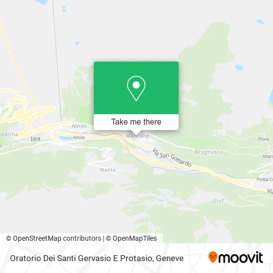 Oratorio Dei Santi Gervasio E Protasio map