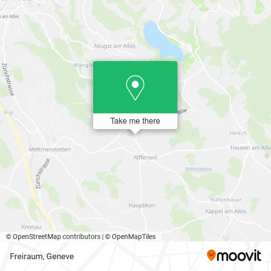Freiraum map