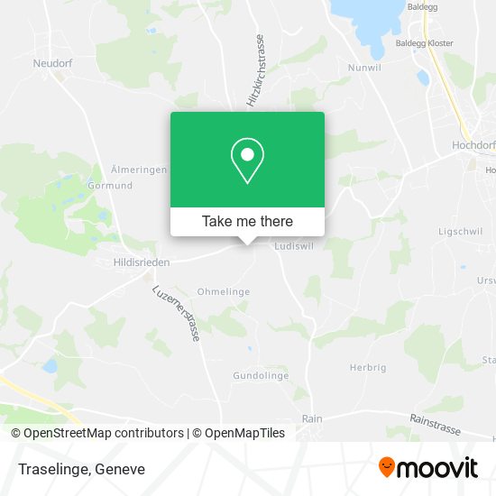Traselinge map