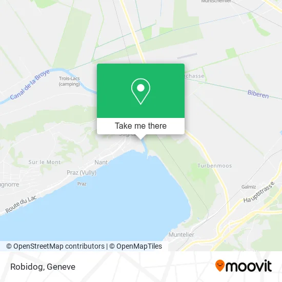 Robidog map