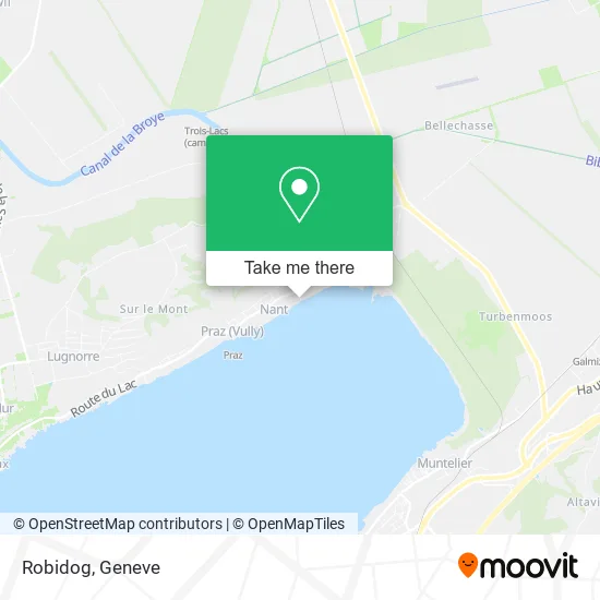 Robidog map