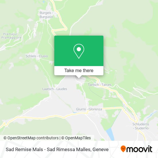 Sad Remise Mals - Sad Rimessa Malles map
