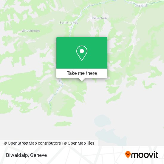 Biwaldalp map