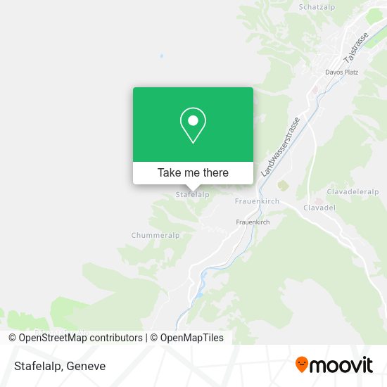 Stafelalp map