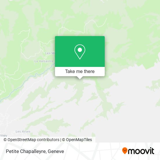 Petite Chapalleyre map