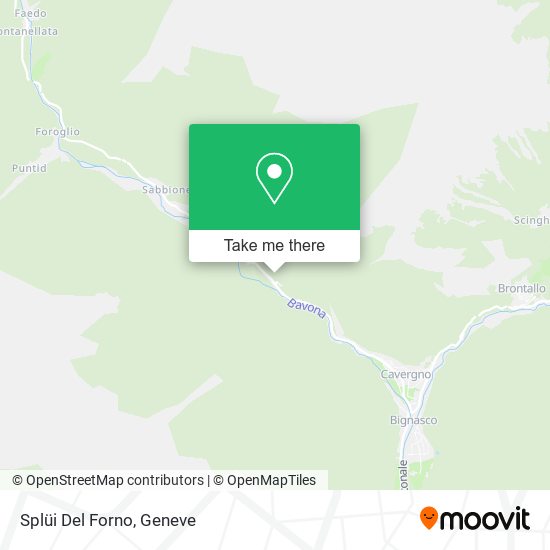 Splüi Del Forno map
