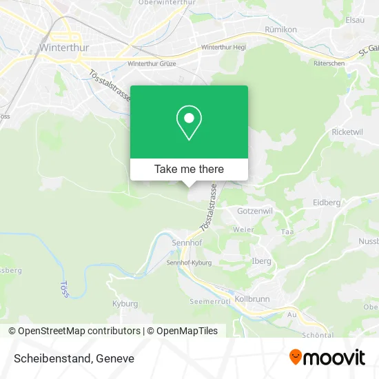 Scheibenstand map