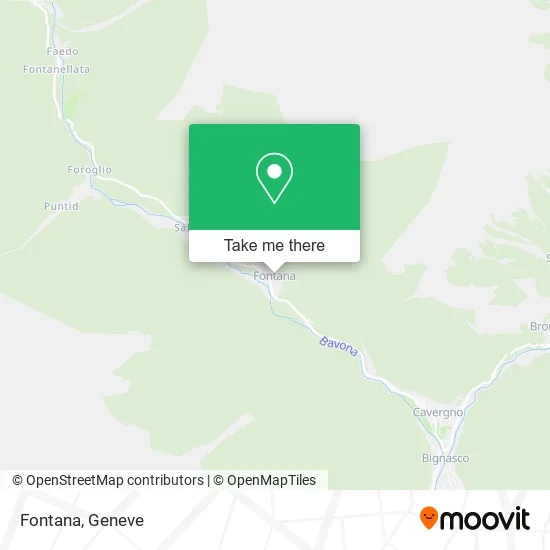 Fontana map