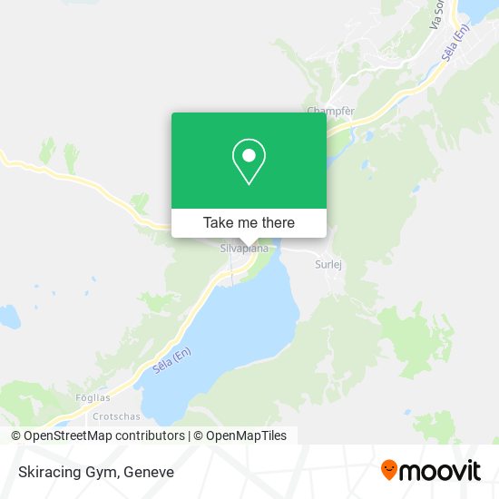 Skiracing Gym map