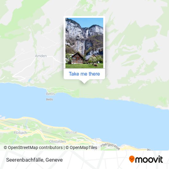 Seerenbachfälle map
