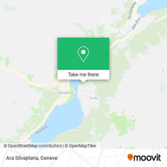 Ara Silvaplana map
