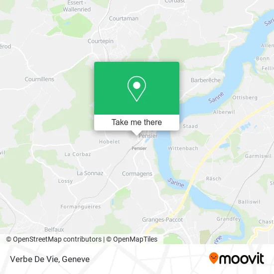 Verbe De Vie map
