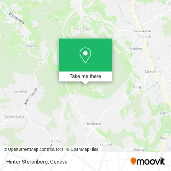 Hinter Sterenberg map