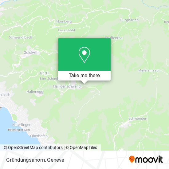 Gründungsahorn map