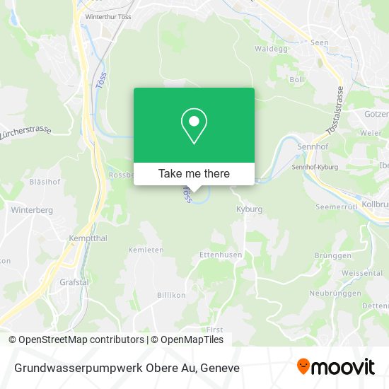 Grundwasserpumpwerk Obere Au map