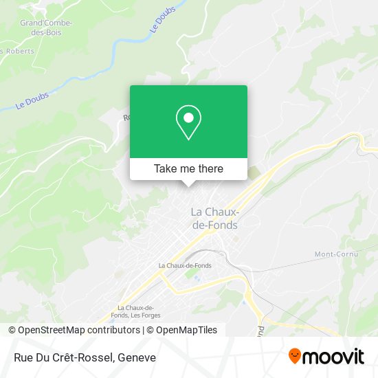 Rue Du Crêt-Rossel map