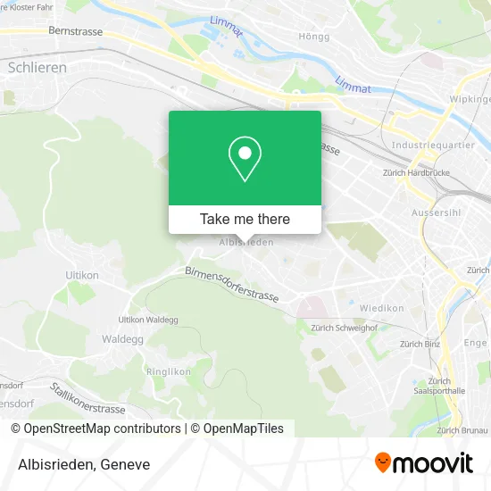 Albisrieden map