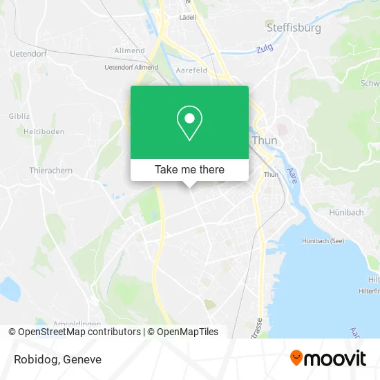 Robidog map