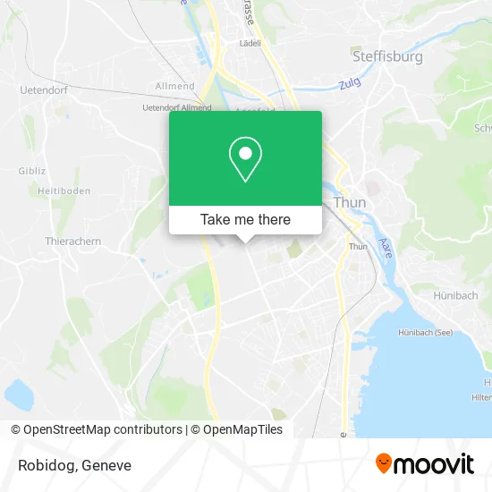 Robidog map