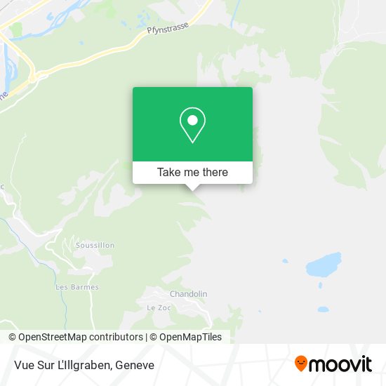 Vue Sur L'Illgraben map