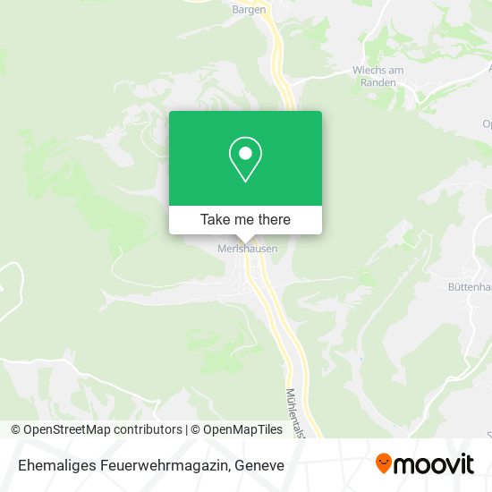 Ehemaliges Feuerwehrmagazin map