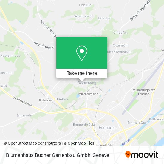 Blumenhaus Bucher Gartenbau Gmbh map