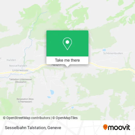 Sesselbahn Talstation map
