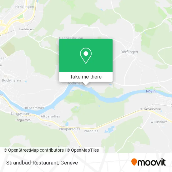 Strandbad-Restaurant map