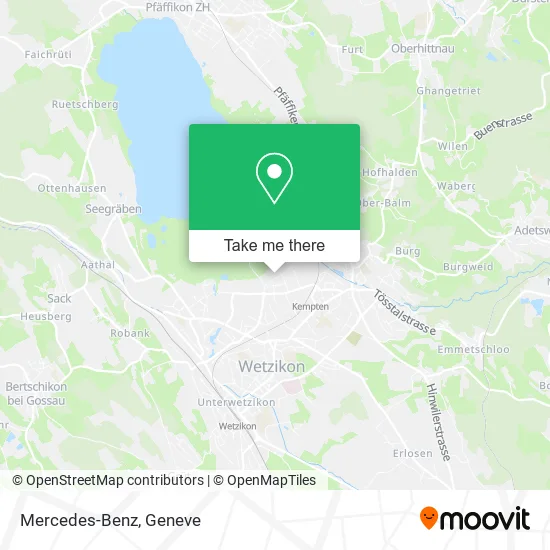 Mercedes-Benz map