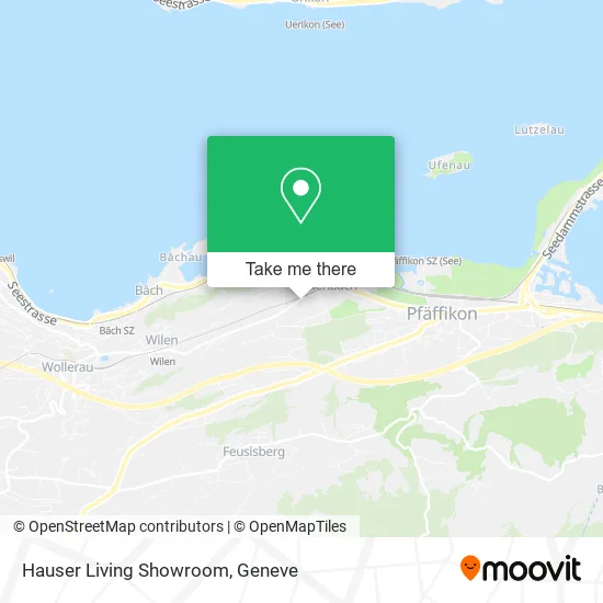 Hauser Living Showroom map