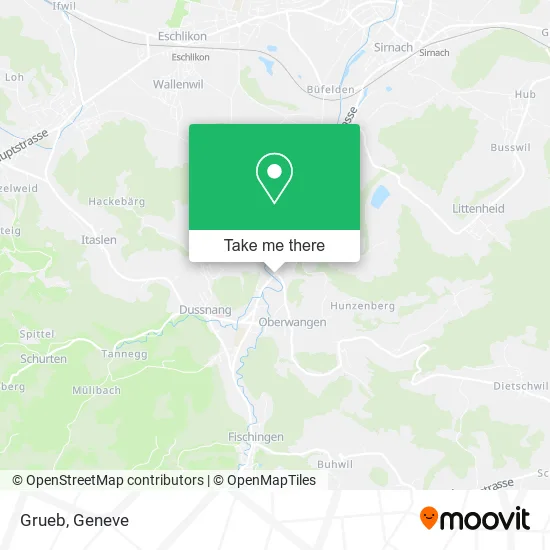 Grueb map