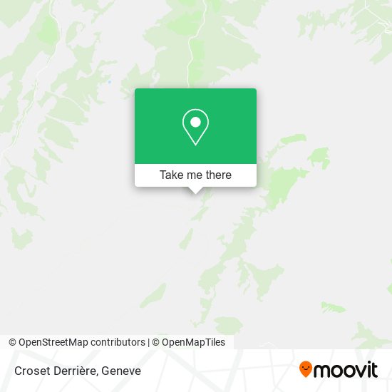 Croset Derrière map