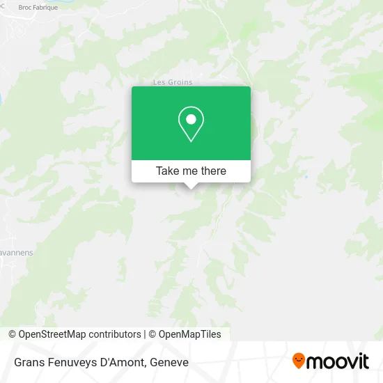 Grans Fenuveys D'Amont map