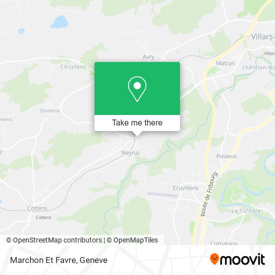 Marchon Et Favre map