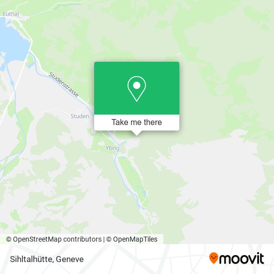 Sihltalhütte map