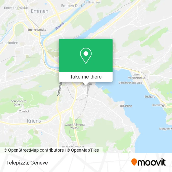 Telepizza map