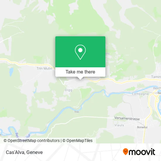 Cas'Alva map