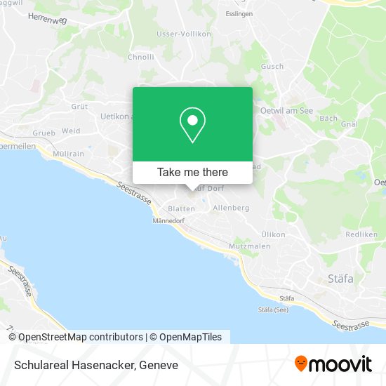 Schulareal Hasenacker map