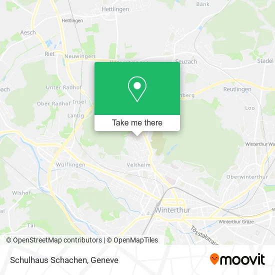 Schulhaus Schachen map