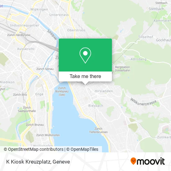 K Kiosk Kreuzplatz map