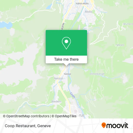 Coop Restaurant map