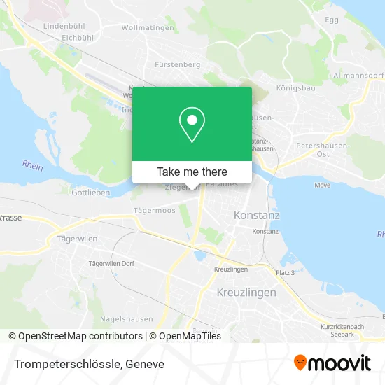 Trompeterschlössle map