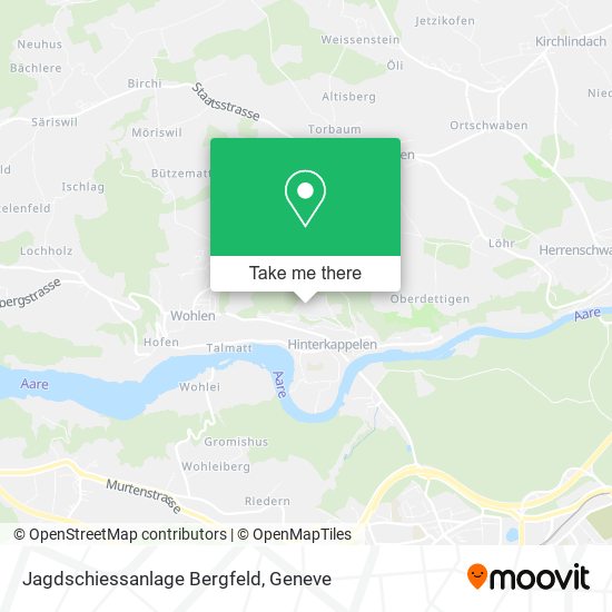 Jagdschiessanlage Bergfeld map
