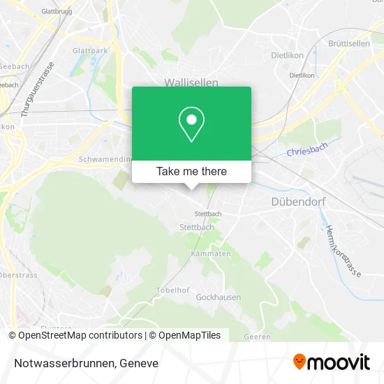 Notwasserbrunnen map
