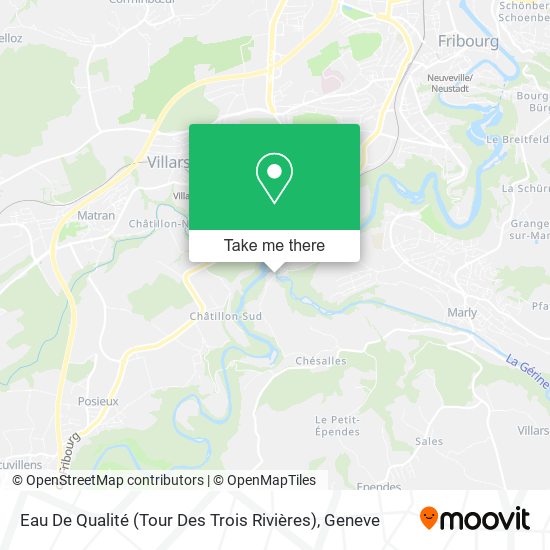 Eau De Qualité (Tour Des Trois Rivières) map