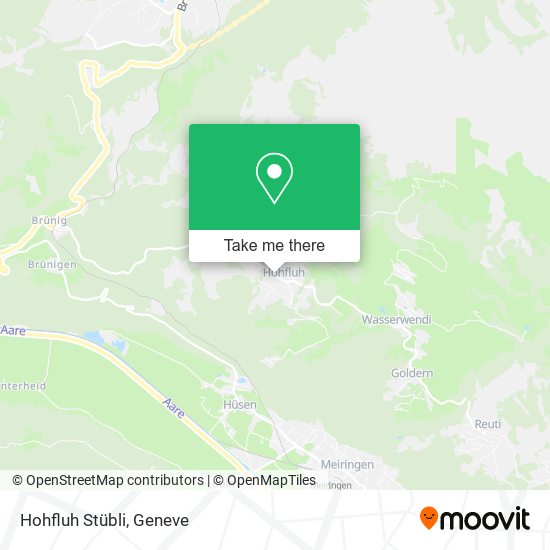 Hohfluh Stübli map